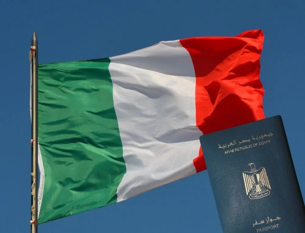 تأشيرة ايطاليا من مصر