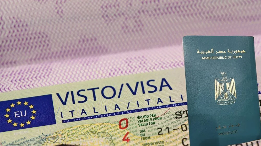 فيزا ايطاليا من مصر