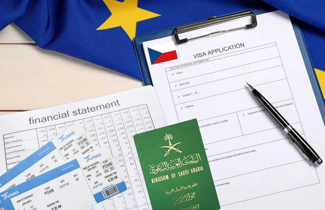 المستندات اللازمة لاستخراج فيزا التشيك للسعوديين