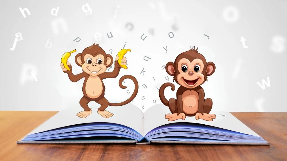 قصة القرد والموزة قصص اطفال مكتوبة قصيرة