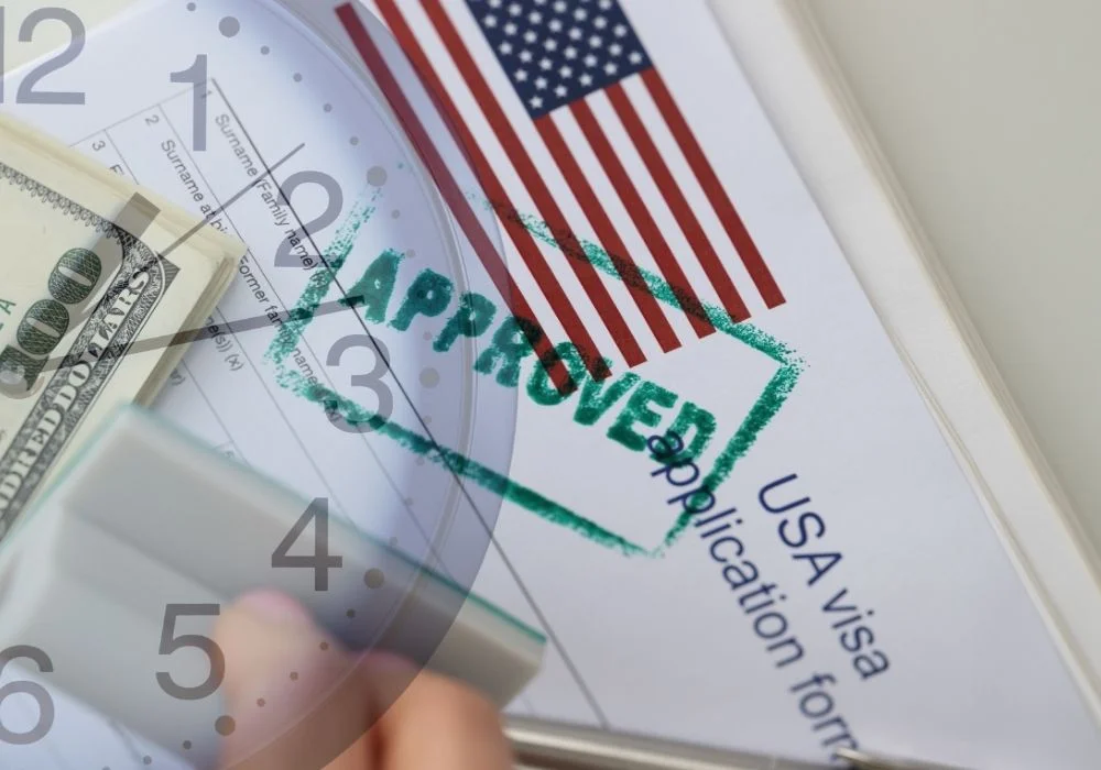 مدة معالجة فيزا امريكا 5 سنوات