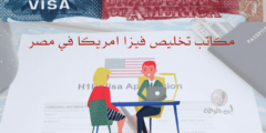 أشهر مكاتب تخليص فيزا امريكا في مصر وعناوينها