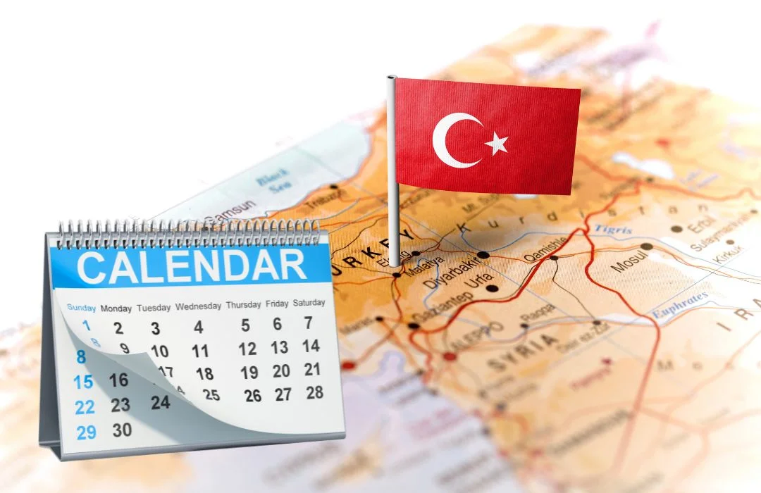المدة التي تستخرج خلالها فيزا تركيا