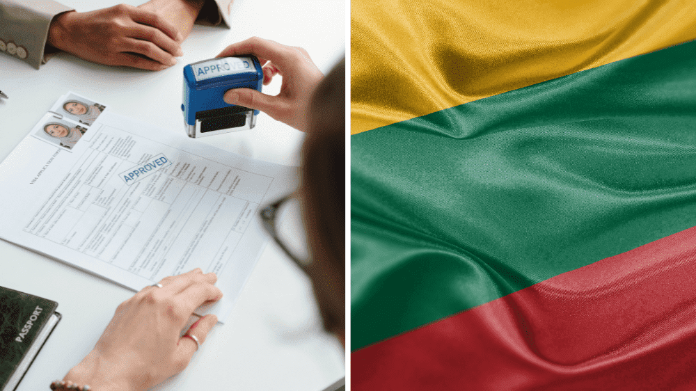 تأشيرة ليتوانيا
