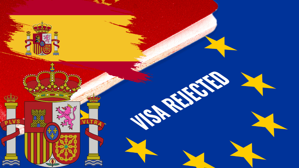 رفض فيزا اسبانيا
