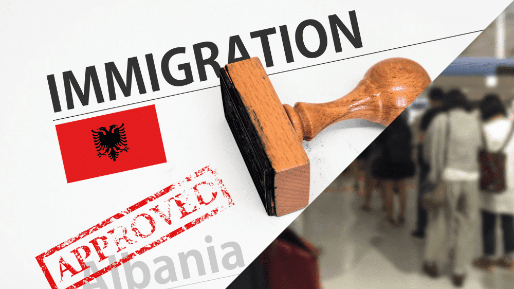 الهجرة إلى ألبانيا