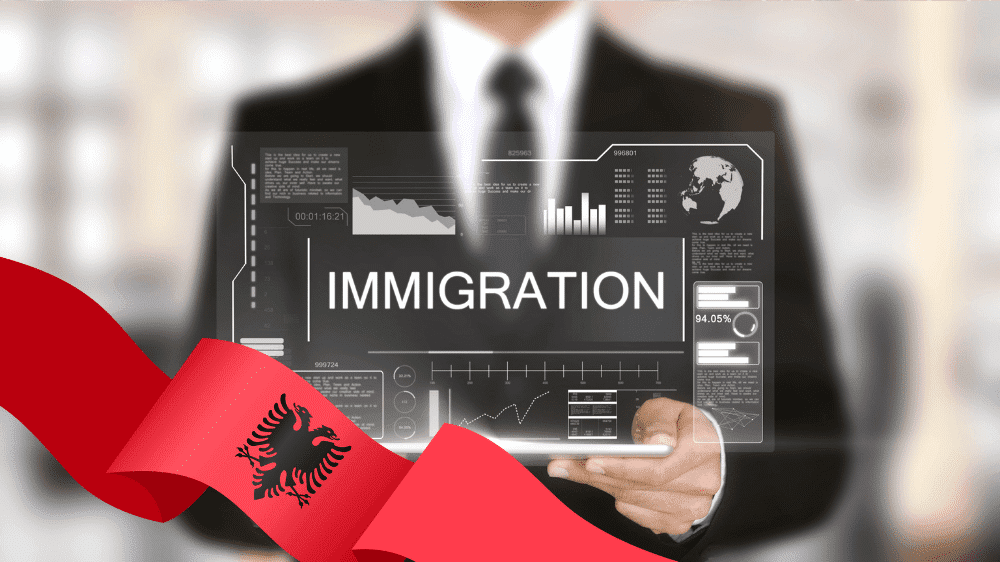 طرق الهجرة إلى ألبانيا