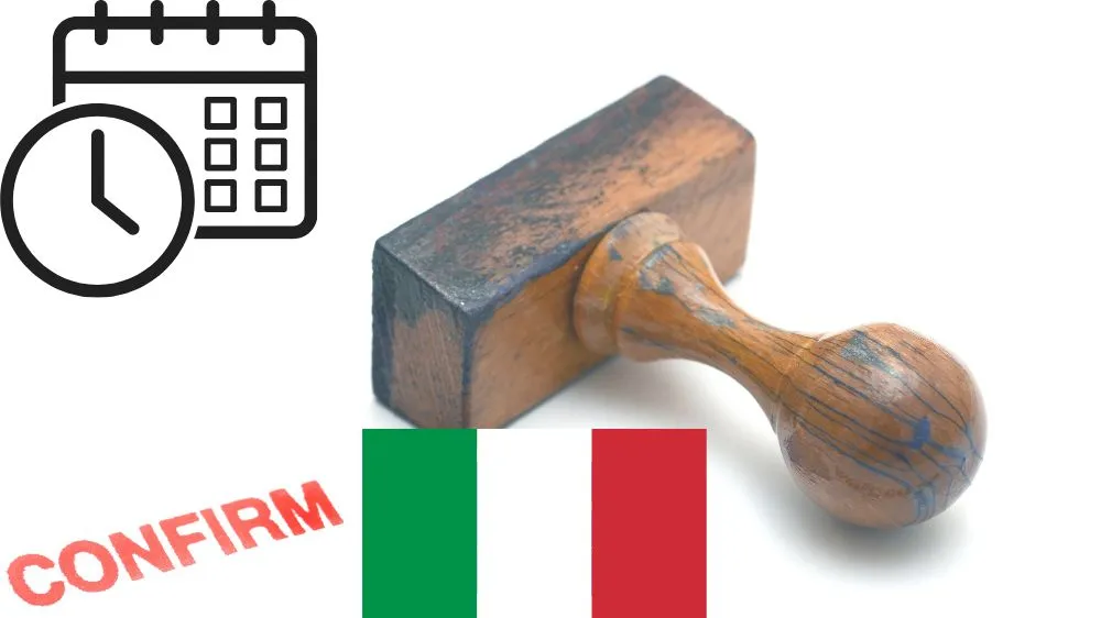 مدة معالجة فيزا ايطاليا