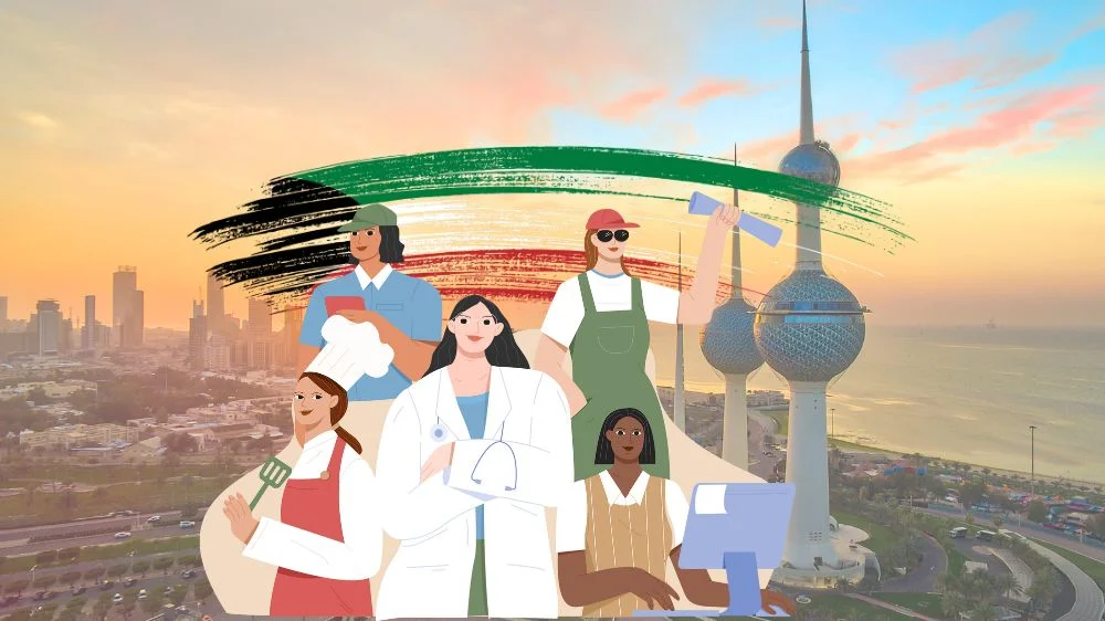 المهن المسموح لها دخول الكويت بإقامة سعودية