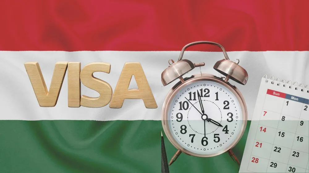 مدة معالجة التأشيرة المجرية