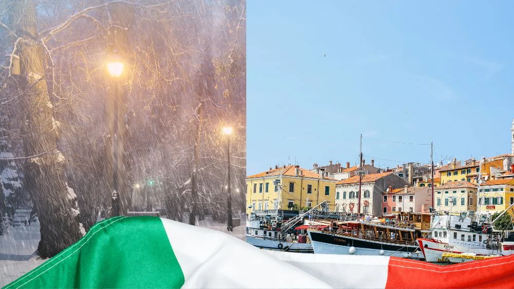 الطقس في إيطاليا