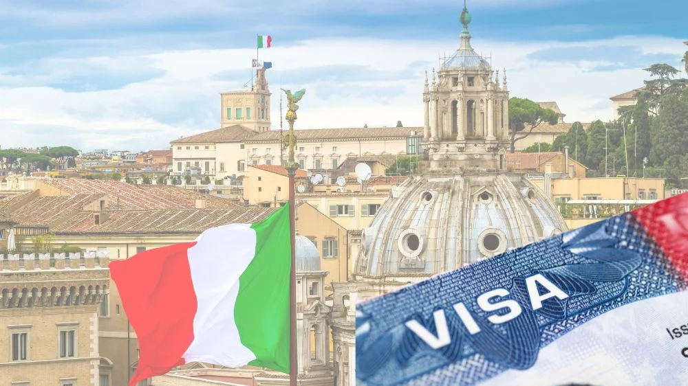 تأشيرة السفر إلى إيطاليا
