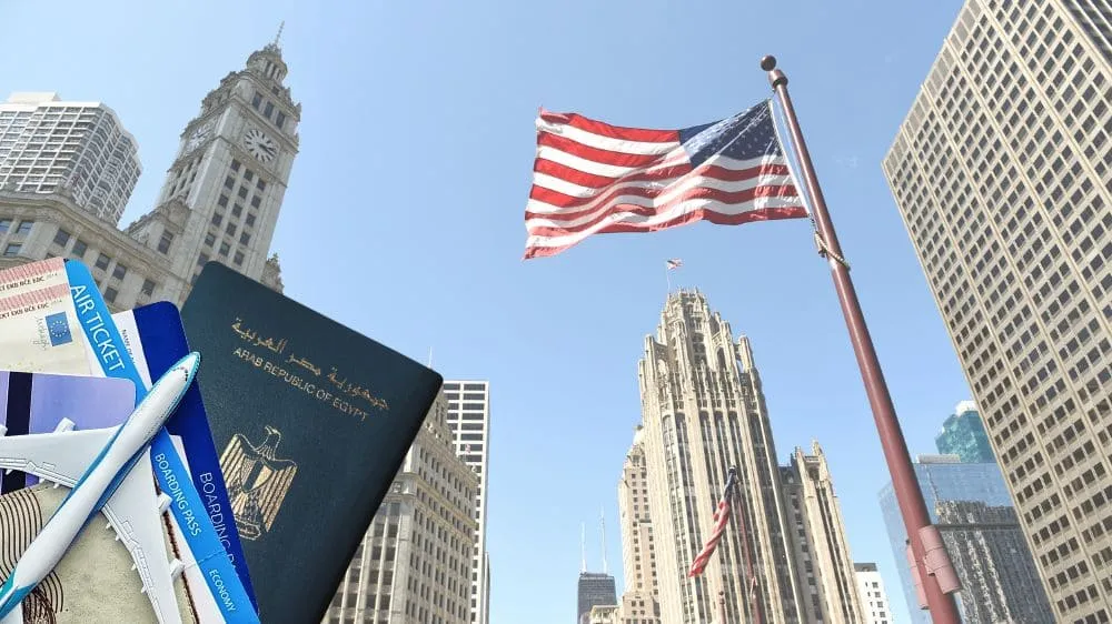 مميزات فيزا أمريكا للمصريين