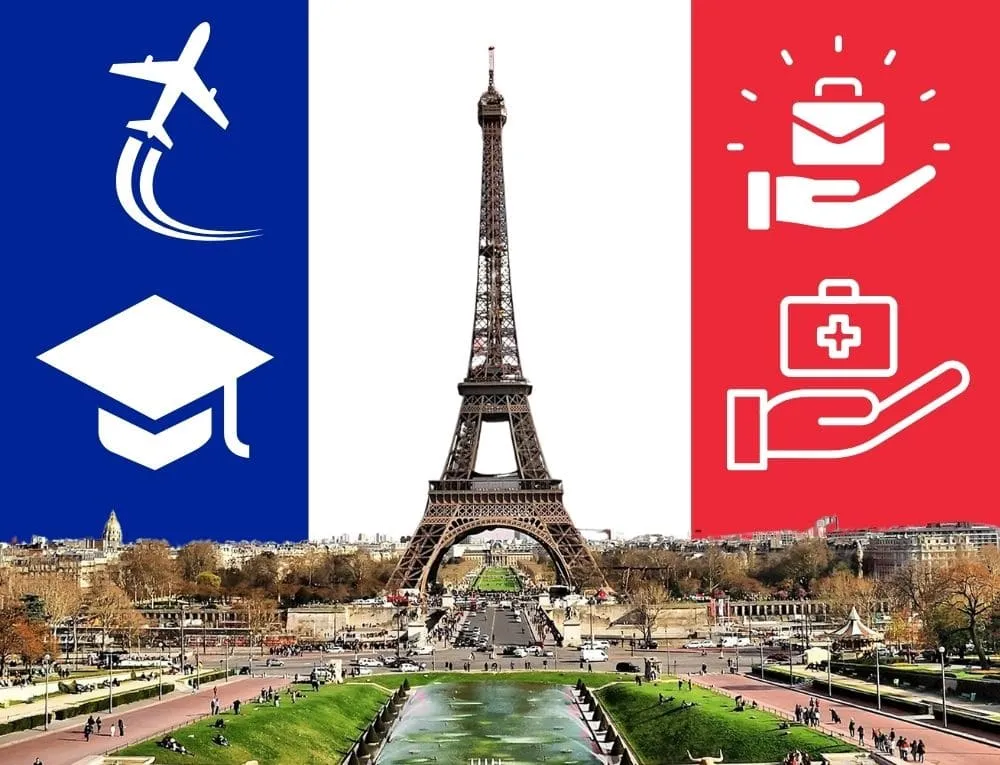 أنواع تأشيرات فرنسا