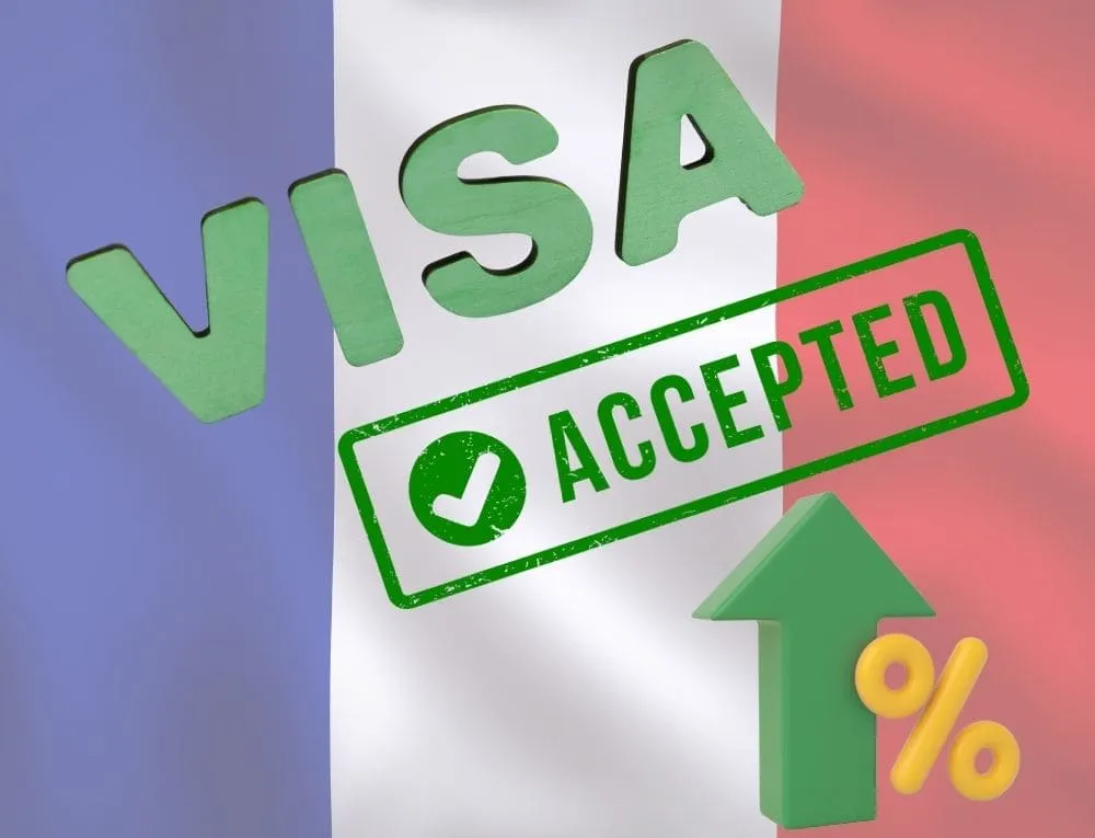 طرق زيادة نسبة قبول فيزا فرنسا