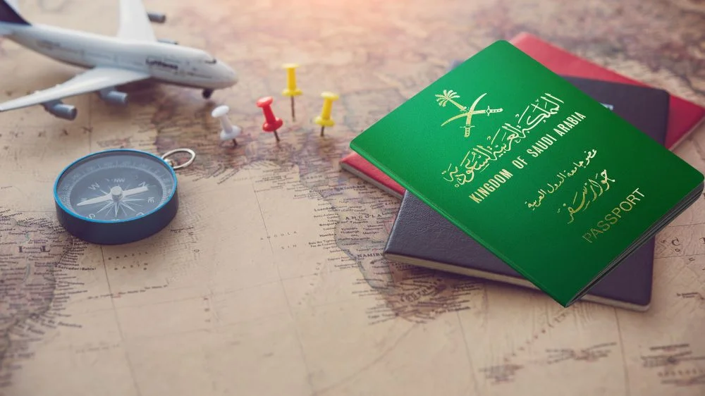 الجواز السعودي كم دولة بدون فيزا