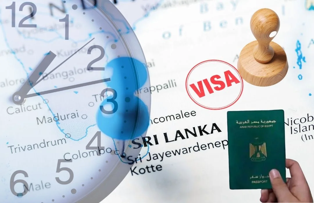 مدة معالجة فيزا سريلانكا للمصريين