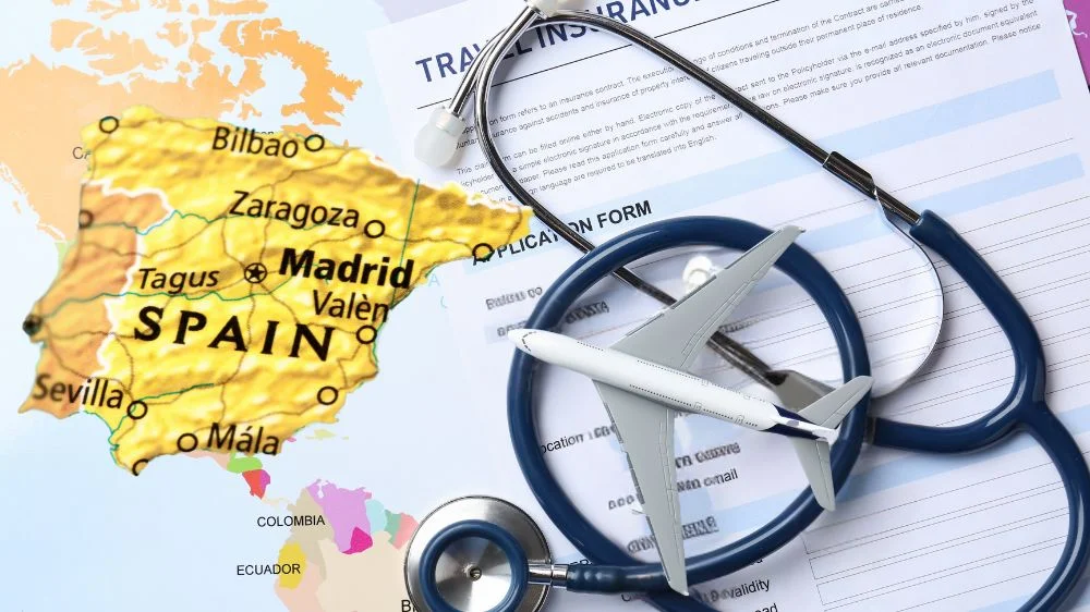 التأمين الطبي لفيزا شنغن اسبانيا