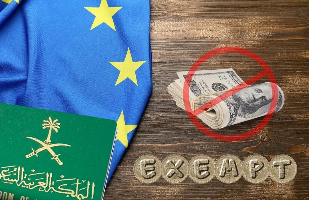 الحالات التي تعفى من سعر فيزا شنغن من السعودية الحالات التي تعفى من سعر فيزا شنغن من السعودية