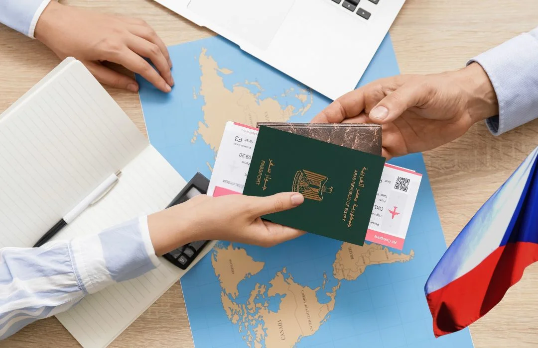 الوثائق التي يطلبها مكتب استخراج فيزا التشيك في مصر