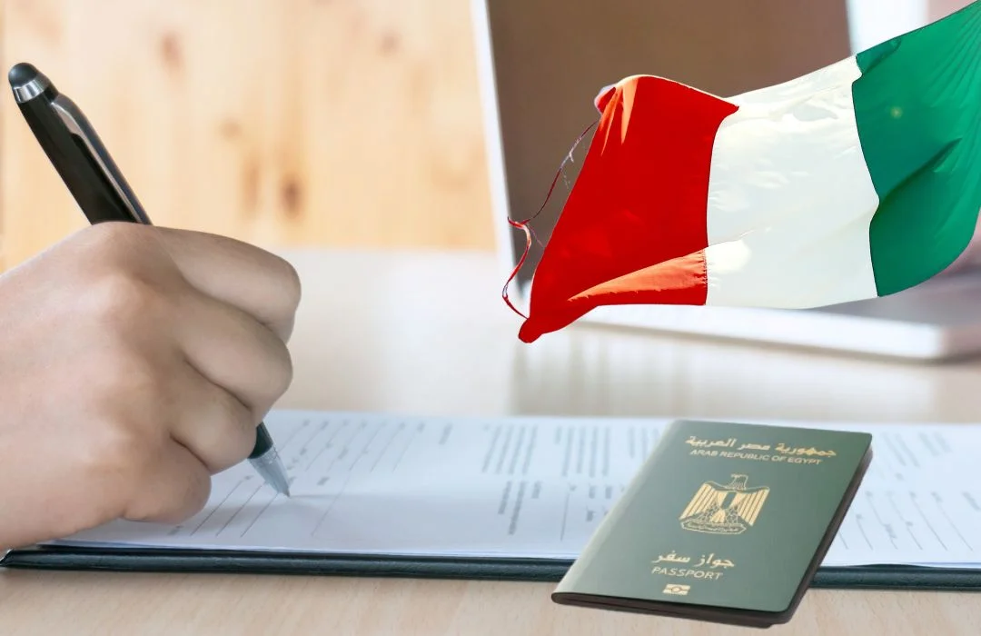خطوات استخراج فيزا ايطاليا للمصريين