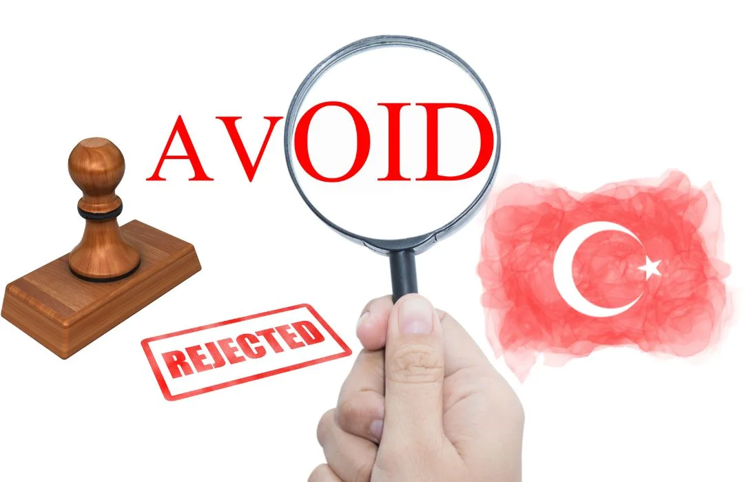 كيفية تجنب أسباب رفض تأشيرة تركيا للمصريين