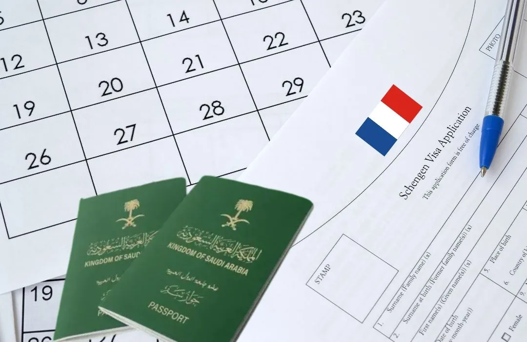 حجز موعد فيزا فرنسا للسعوديين