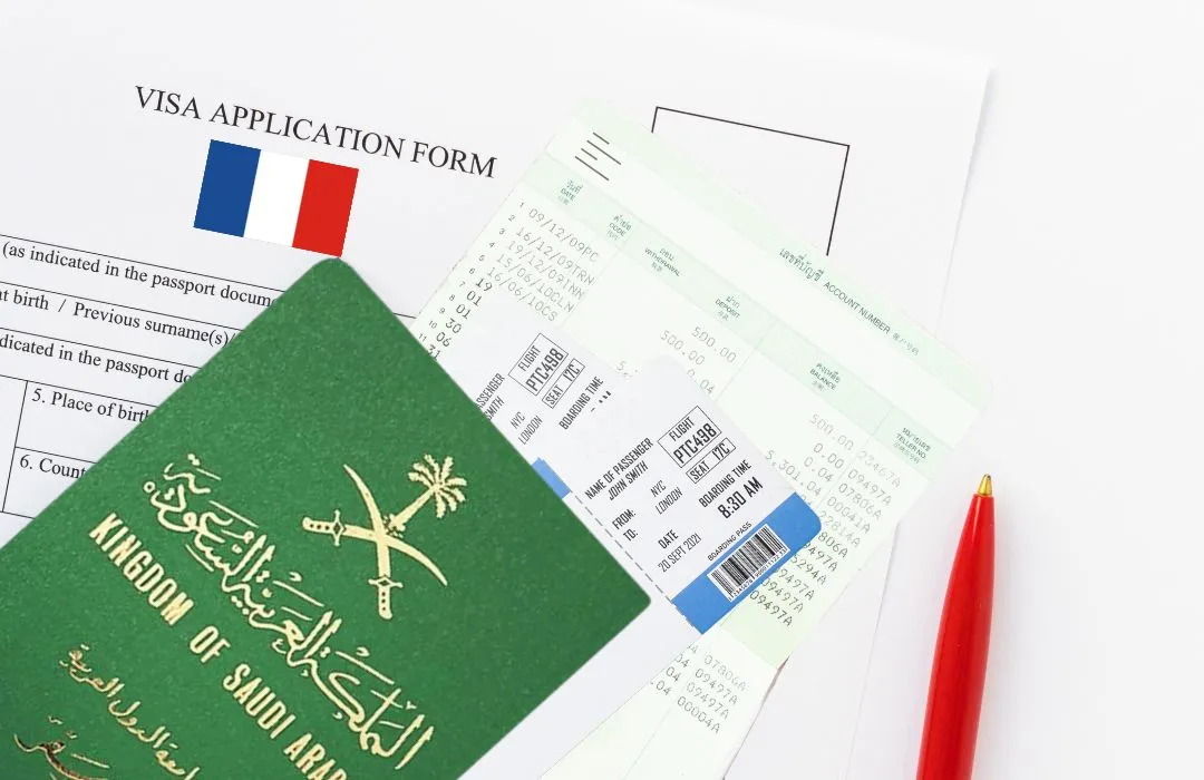 متطلبات فيزا فرنسا للسعوديين